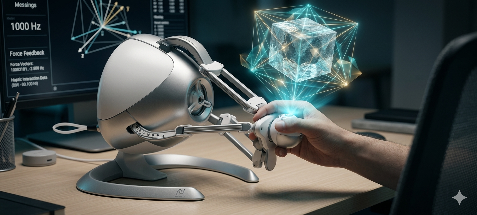 Sentir le Virtuel : 5 Secrets Technologiques du Robot Haptique Novint Falcon
